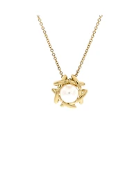 Pre-Owned Tiffany & Co Kiss Around Pendant Necklace