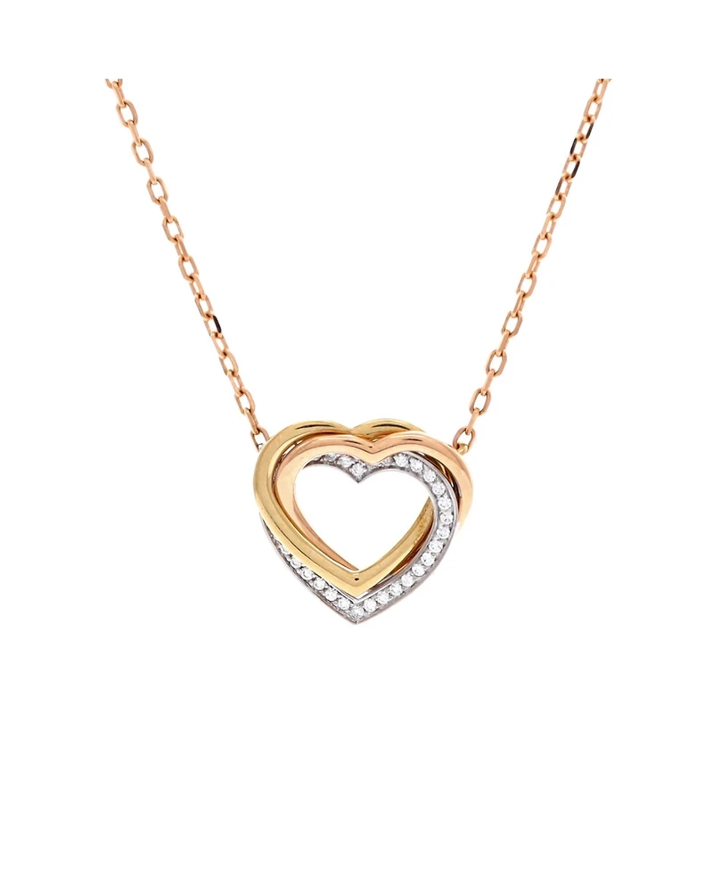 Pre-Owned Cartier Trinity de Cartier Heart Pendant Necklace