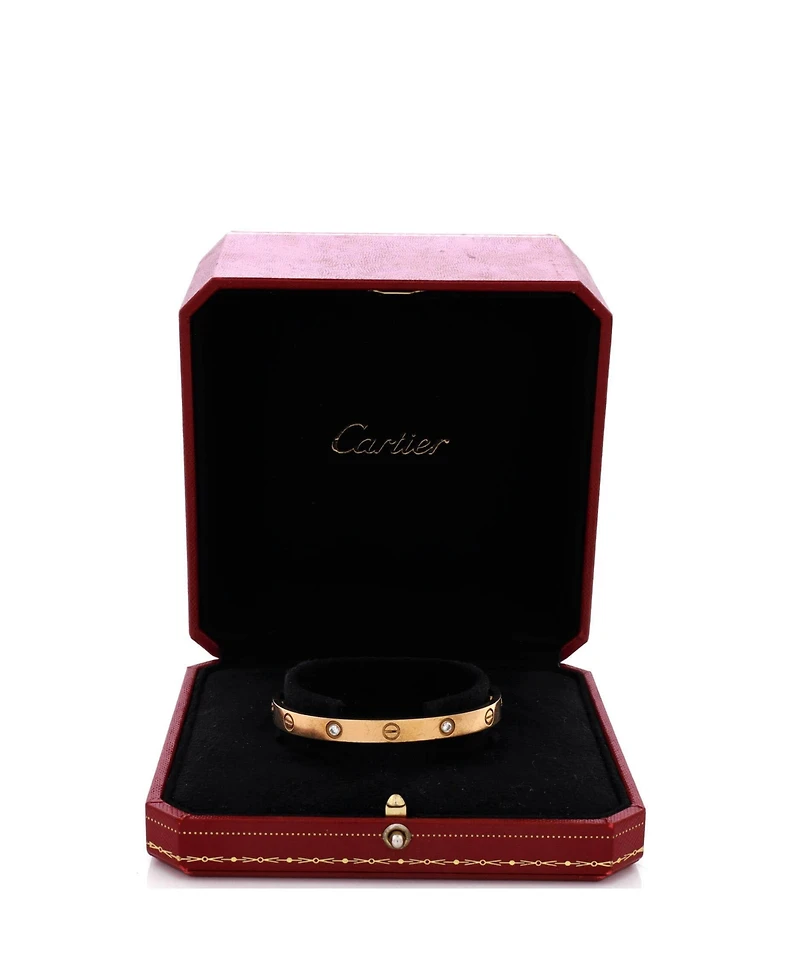 Pre-Owned Cartier Love 4 Diamond Bracelet