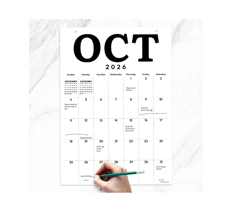 Tf Publishing Paper Goods July 2026 - June 2027 Medium Art Poster Wall Calendar