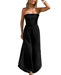 Cupshe Women's Off-the-Shoulder Zipper Closure Jumpsuit