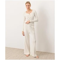 Pact Women's Dream Rib Slim Henley made with organic cotton Top