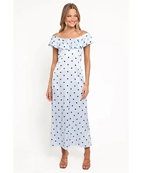 Petal and Pup Women's Manaris Off Shoulder Maxi Dress