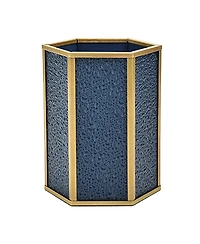 Lauraella Handcrafted Glass Organizer, Decorative Storage Container for Makeup, Jewelry, Desk