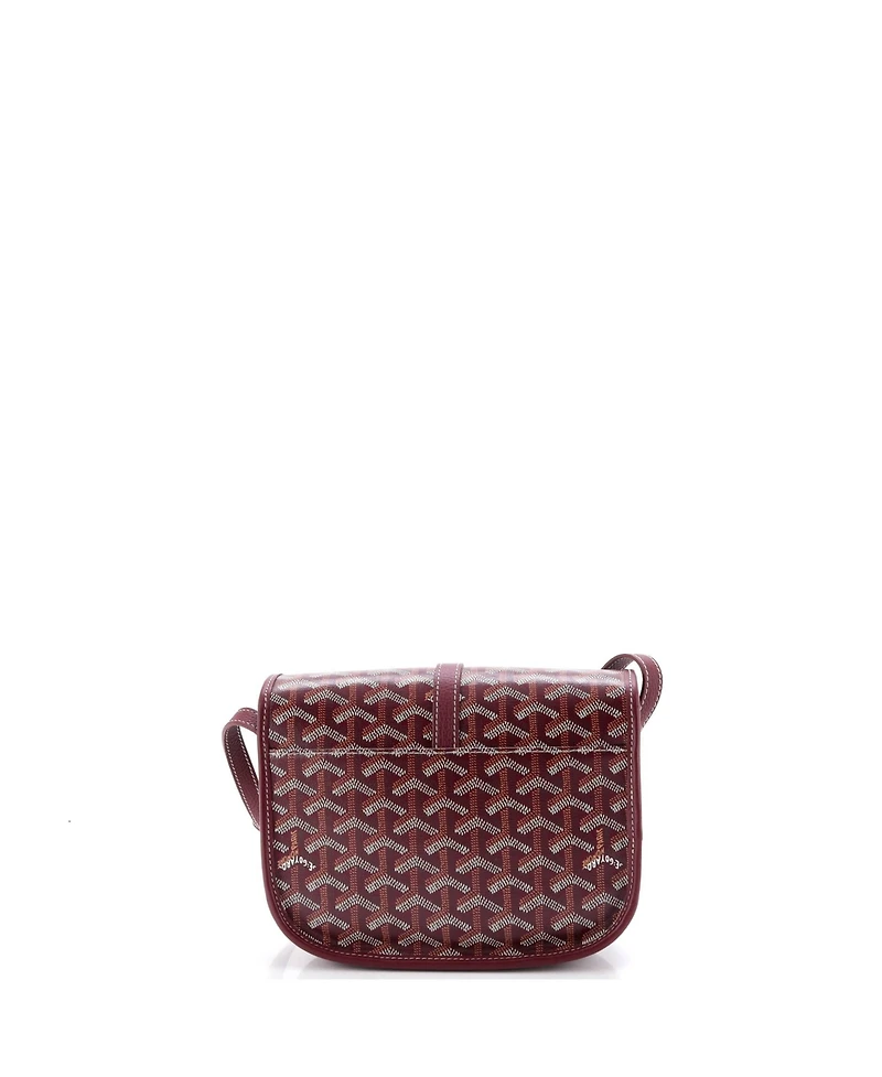 Pre-Owned Goyard Pm Belvedere Ii Messenger Bag Coated Canvas
