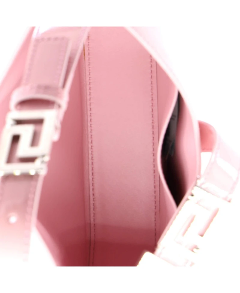 Pre-Owned Versace Small Greca Goddess Hobo Bag Leather