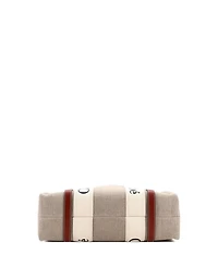 Pre-Owned Chloe Medium Woody Tote Canvas with Leather