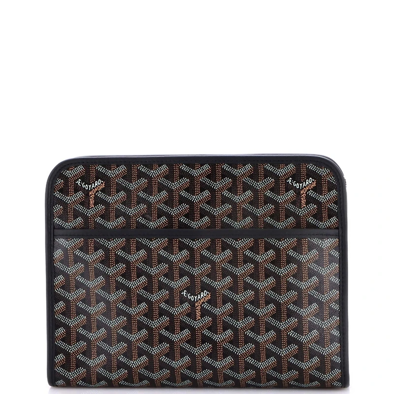 Pre-Owned Goyard Mm Jouvence Toiletry Pouch Coated Canvas