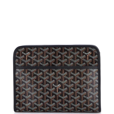 Pre-Owned Goyard Mm Jouvence Toiletry Pouch Coated Canvas
