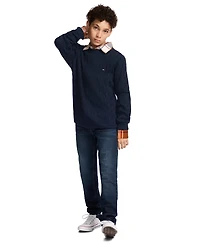 Tommy Hilfiger Boys 8-20 Cable Crewneck Sweater