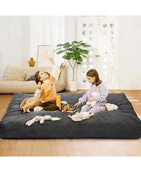 gaomon 2 in 1 Bean Bag Chairs for Adults, Large Bean Bag Chairs, Convertible Floor Cushions for Adults
