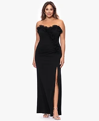 Xscape Plus-Size Strapless Sweetheart Ball Gown