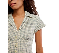 Free People Women's Camp Crush Collared Shirt