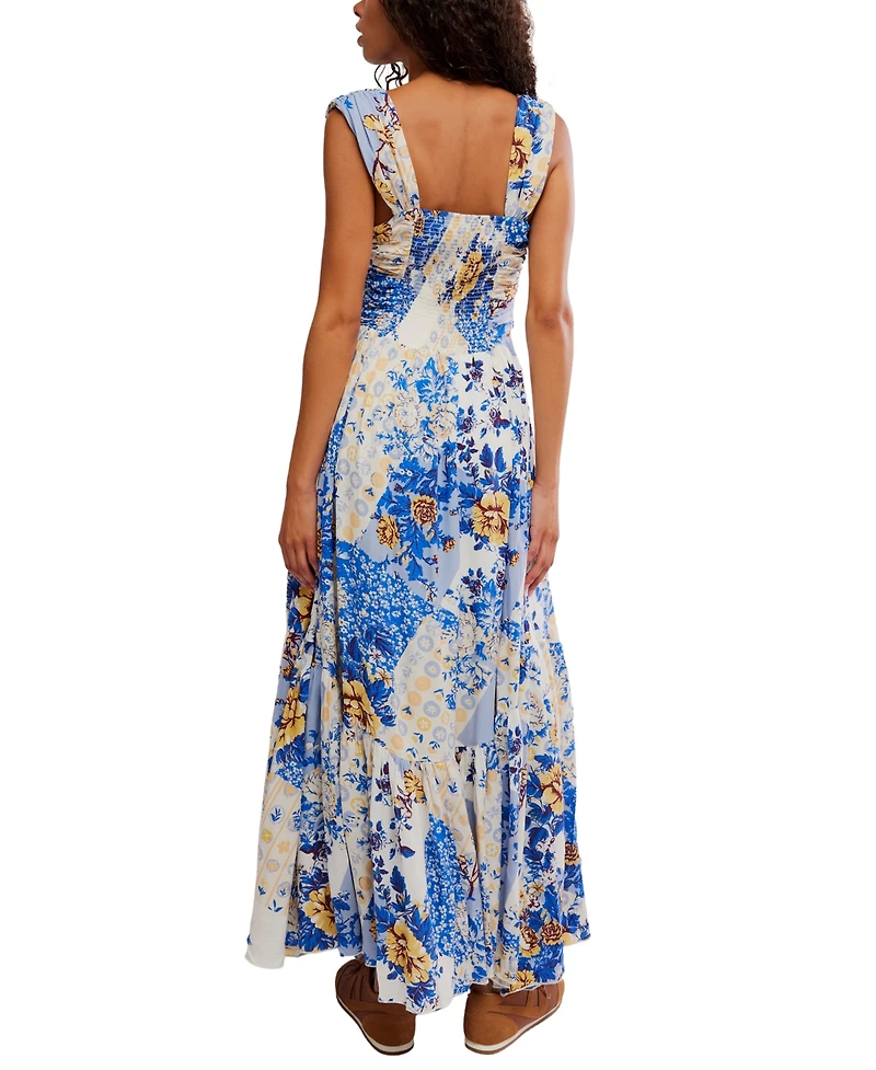 Free People Women's Sasha Sleeveless Scoop Neck Maxi Dress