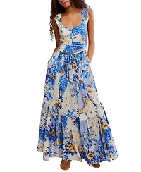 Free People Women's Sasha Sleeveless Scoop Neck Maxi Dress