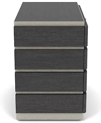 Maisie 30" Wood 4-Drawer Lateral File Cabinet