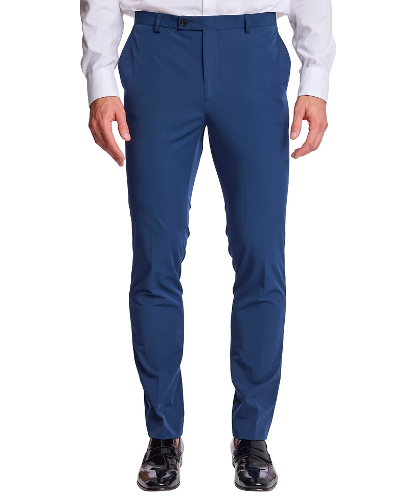 Paisley & Gray Men's Sloane Tux Slim-Fit Pants