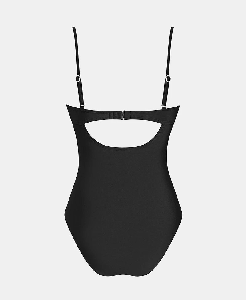 Cupshe Women's Underwire Cups Adjustable Straps One-Piece Swimsuit