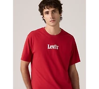 Levi's Men's Relaxed Fit Box Tab Logo Crewneck T-shirt