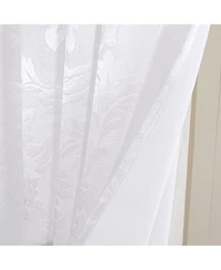 Olivia Gray 100% Polyester 200 Gsm Dyson Embossed Blackout Grommet Curtain Panel 54" x 90