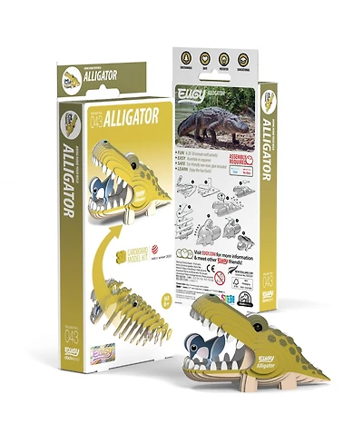 Eugy Alligator 3D Puzzle
