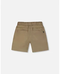 Deux par Baby Boys Parachute Shorts with Patch Pockets