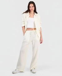 Indigo Rein Juniors Cotton Gauze Shirt Drawstring Beach Pants