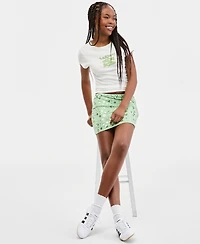 Madden Girl Juniors' Cotton Beaded Sardine Tee