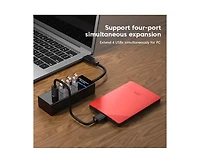 Risokeys 4-Port Usb 3.0 High Speed Hub
