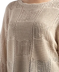 Bcx Juniors' Crewneck Pull-On Sweater