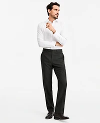 Michael Kors Men's Classic-Fit Wool-Blend Stretch Plaid Suit Separate Pants