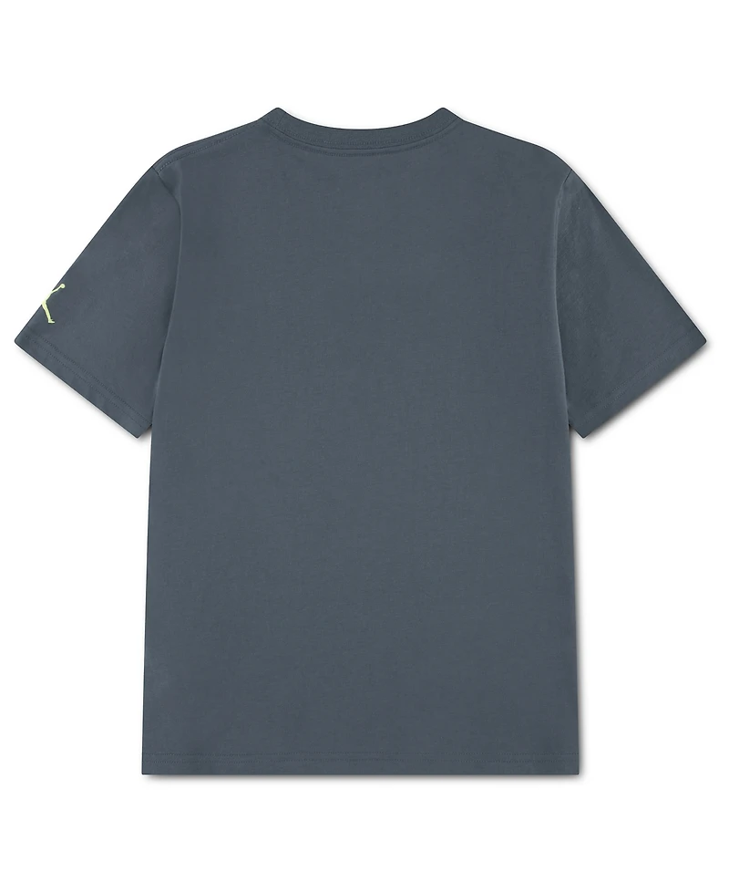 Jordan Boys' 8-20 Jumpman Grid Blur Crewneck T-Shirt