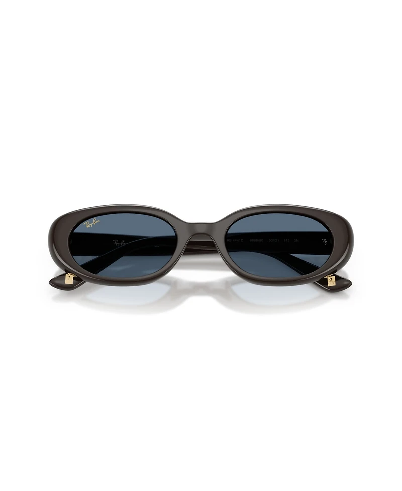 Ray-Ban Unisex Rectangle Sunglasses, RB4441D