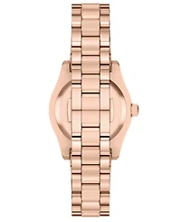 Emporio Armani Women's Quartz Three-Hand Rose Gold Stainless Steel Watch, 32mm