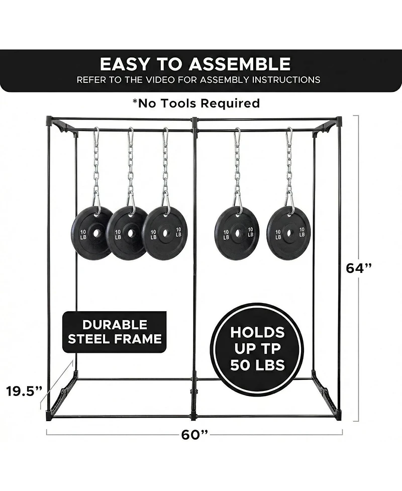 Florida Brands Portable Wardrobe Closet with Hanging Rod