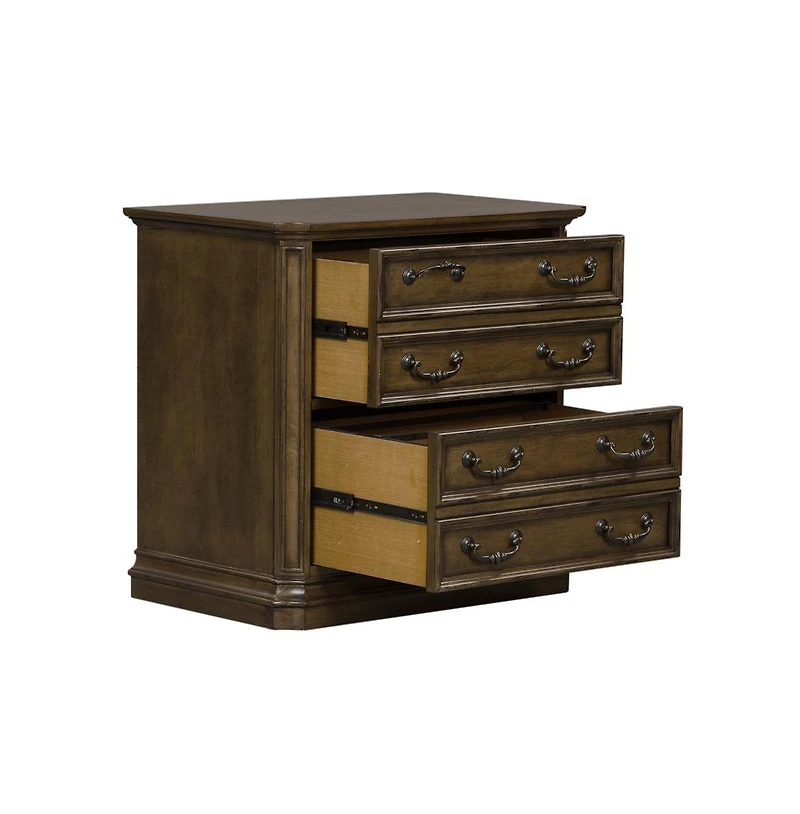 Liberty Furniture Amelia Lateral File in Antique Toffee