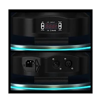 Artudatech 120W Moving Head Stage Light with 8 Rgbw LEDs & Laser, Dmx, Auto Sound Mode