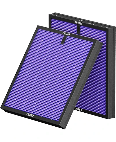 Morento MR5866 Air Purifier Replacement Filter, True Hepa Filter Compatible with MR5866, Multifunctional Version, 2 Pack