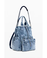 Desigual Women's Large denim backpack
