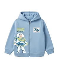 Toy Story Boys' 2T-7 Buzz Lightyear Graphic T-Shirt, Sweatshirt and Shorts, 3-Piece Set