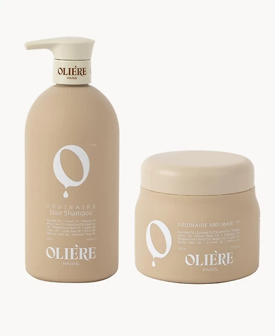 Oliere Paris Ordinaire Nourishing Hydrating Shampoo & Repair Mask Duo