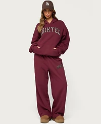Edikted Women's Camo Crush Sweatpants