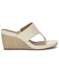 Lucky Brand Women's Libbie Thong Platform Wedge Sandals