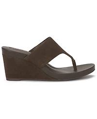 Lucky Brand Women's Libbie Thong Platform Wedge Sandals