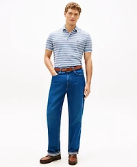 Tommy Hilfiger Men's Regular-Fit Tipped Linen Polo Shirt