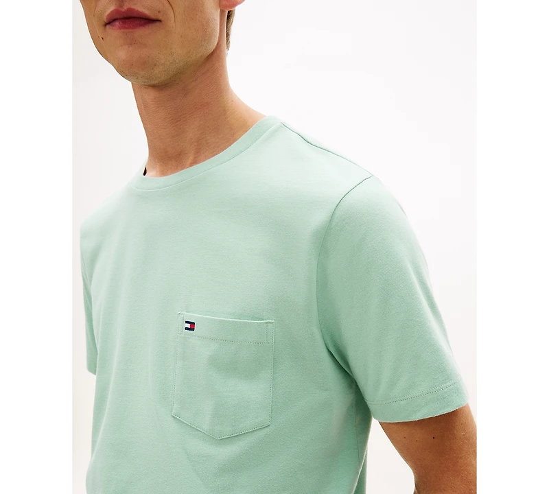 Tommy Hilfiger Men's Essential Solid Pocket T-Shirt