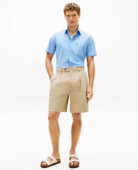 Tommy Hilfiger Men's Short-Sleeve Oxford Shirt