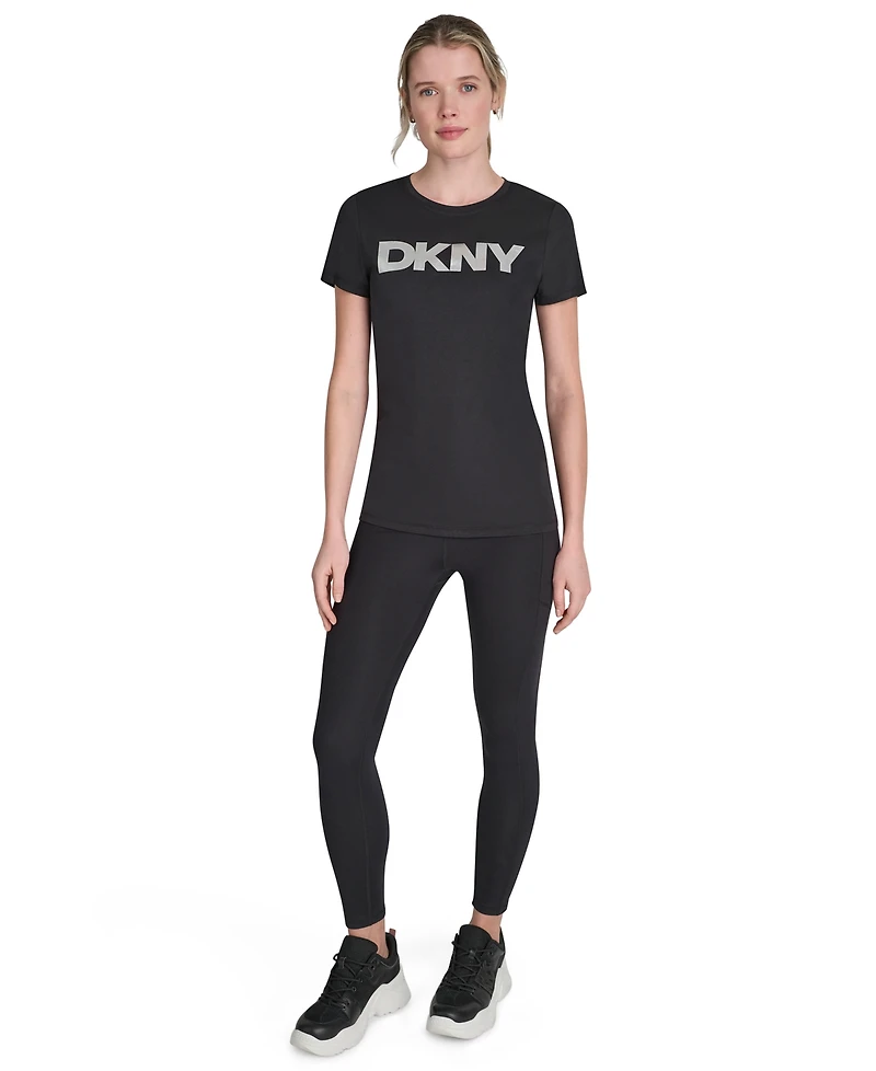 Dkny Sport Women's Foil Logo T-Shirt