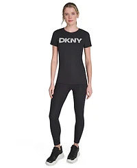 Dkny Sport Women's Foil Logo T-Shirt
