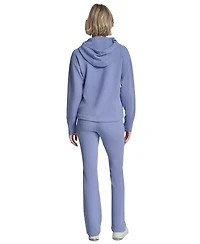 Dkny Sport Women's Transcend Thermal V-Inset Hoodie